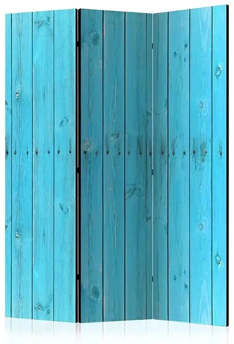 Paraván - The Blue Boards [Room Dividers] Veľkosť: 135x172, Verzia: Akustický