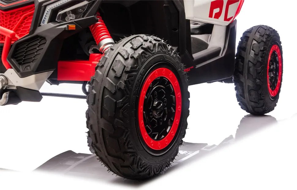 LEAN CARS Elektrické autíčko Maverick CAN-AM Turbo RS STRONG AIR červené