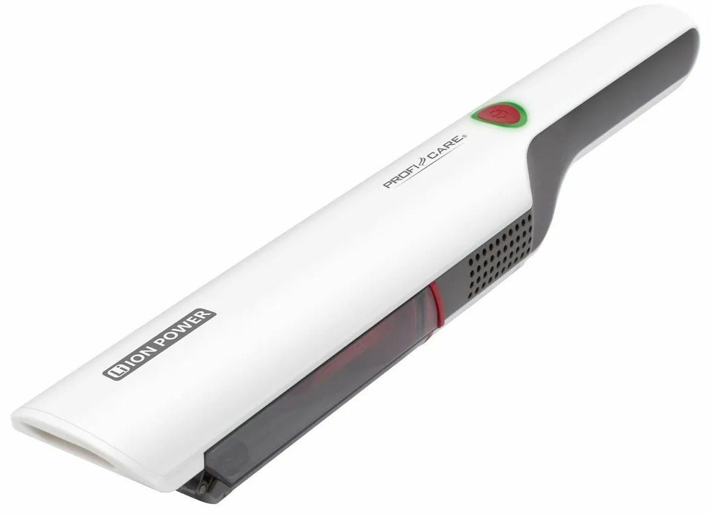 ProfiCare AKS 3102 ručný aku vysávač, bielabiely
