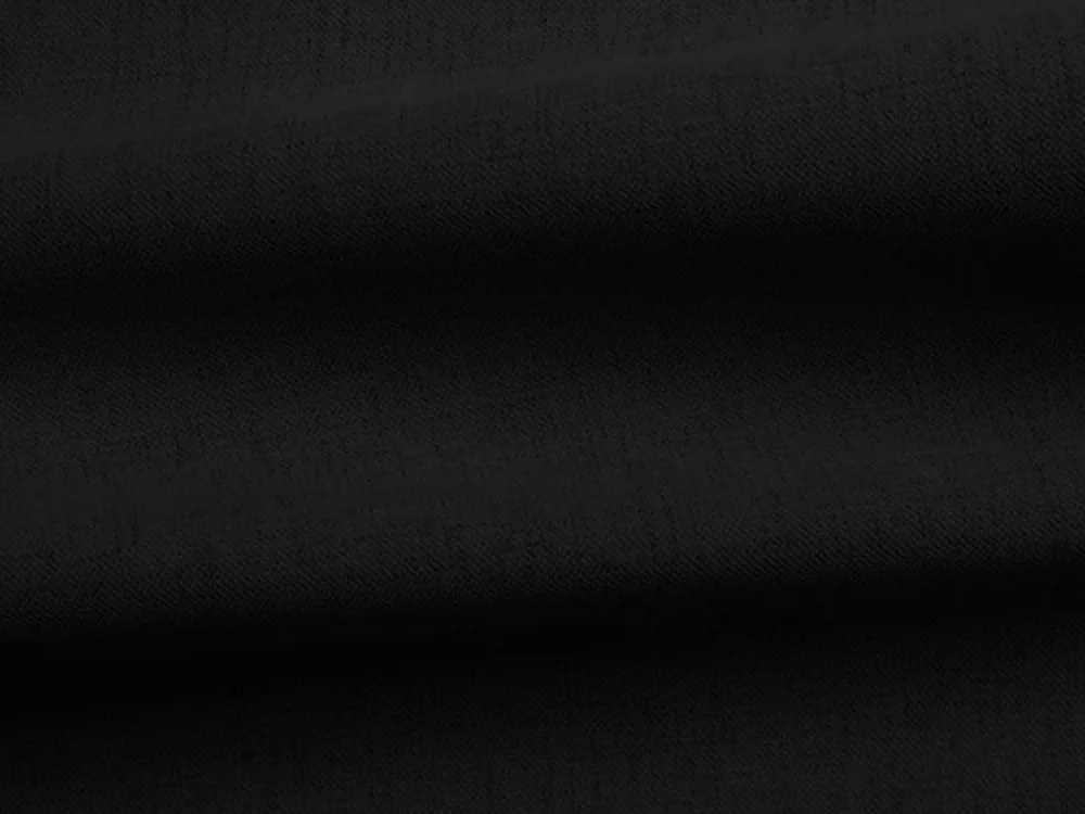 Čierne jedálenské kreslo z masívneho dreva Erika – Makamii