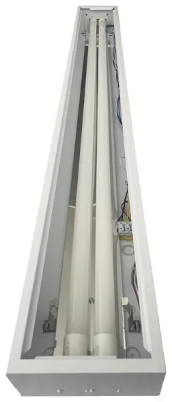 Žiarivkové svietidlo T8 2xG13/18W/230V 120 cm biela