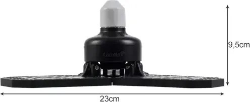 LED lampa na rast rastlín Gardlov 00026309 so 108 diódami