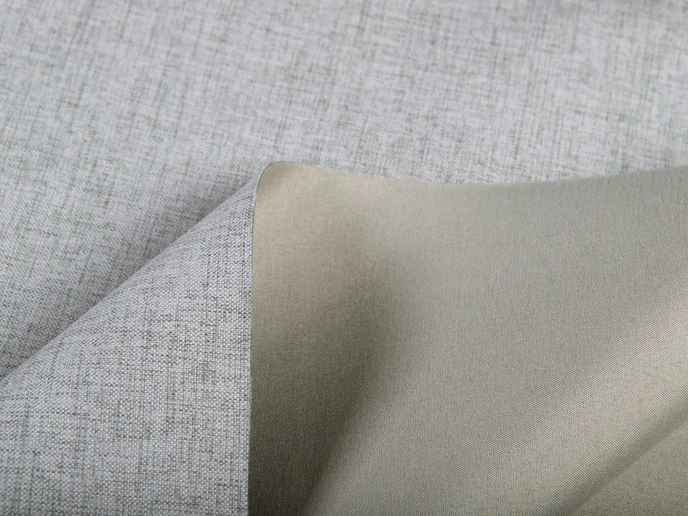 Biante 100% zatemňovací záves Blackout BKW-208 Sivé žíhanie 130x250 cm