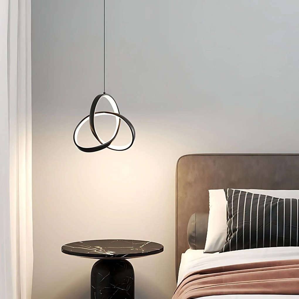 Toolight Toolight, LED stropné osvetlenie 13W, 4000K, APP1784-CP, čierna matná, OSW-08978