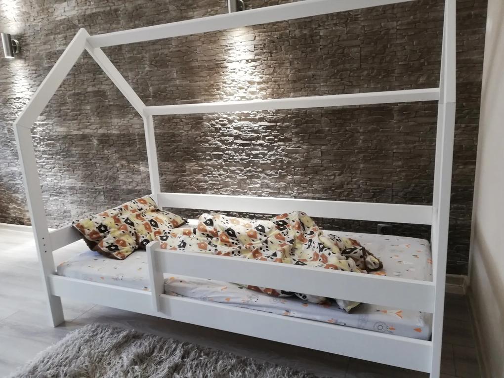 Raj posteli Detská posteľ domček D8 DMJ ZWNG s prístelkou 180x80 cm
