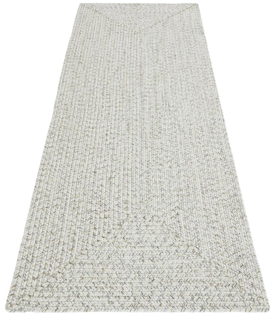 NORTHRUGS - Hanse Home koberce Kusový koberec Braided 105553 Light Melange – na von aj na doma - 200x290 cm