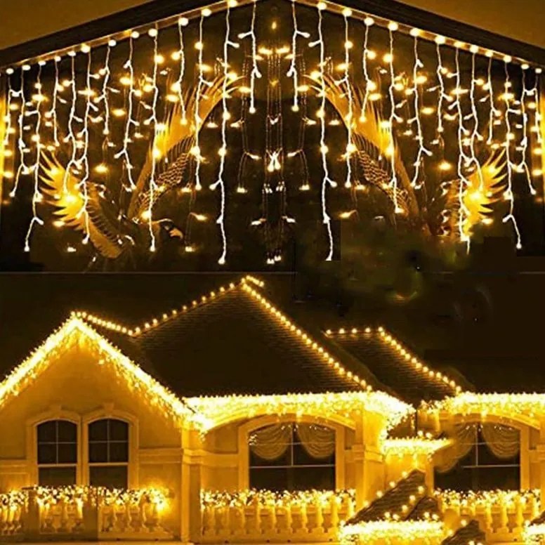 Světelný LED řetěz s 500 světly Kurty 300 cm teplá bílá