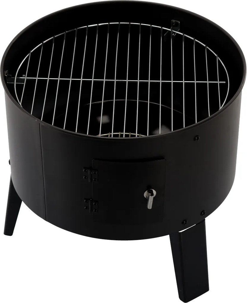 BBQ Meeting Multifunkčný gril 3 v 1 – gril / udiareň / krb 40 × 84 cm BBQ5306