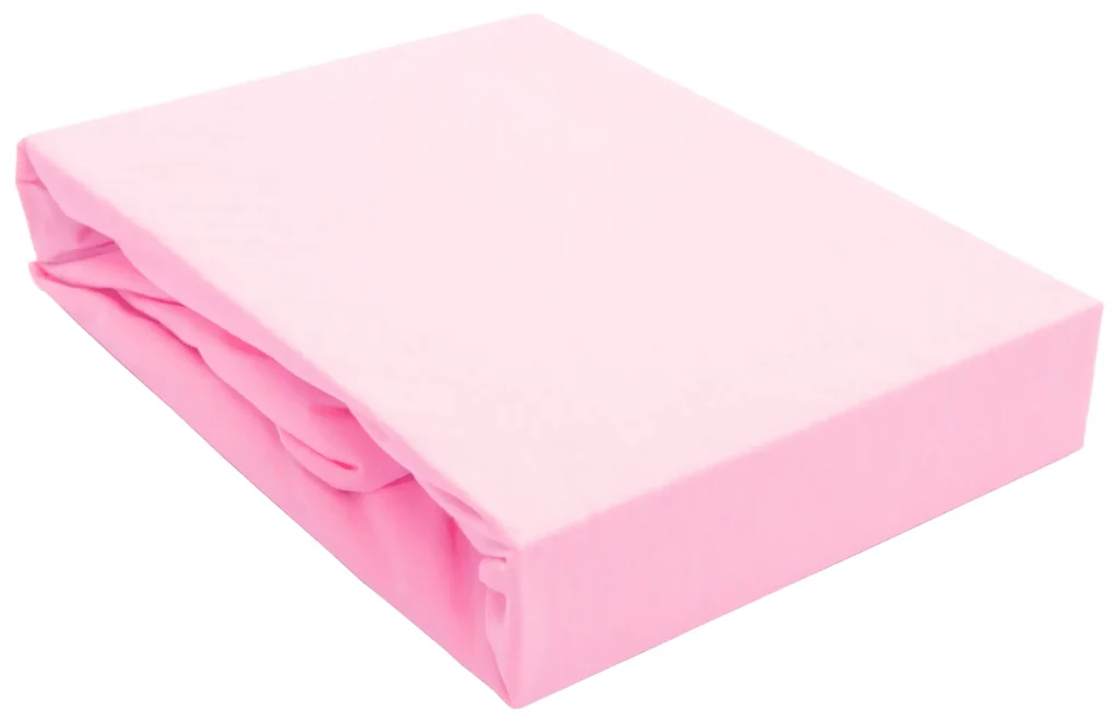 DETSKÉ NEPRIEPUSTNÉ JERSEY PRESTIERADLO SG 005 70X140 CM SVETLORUŽOVÁ