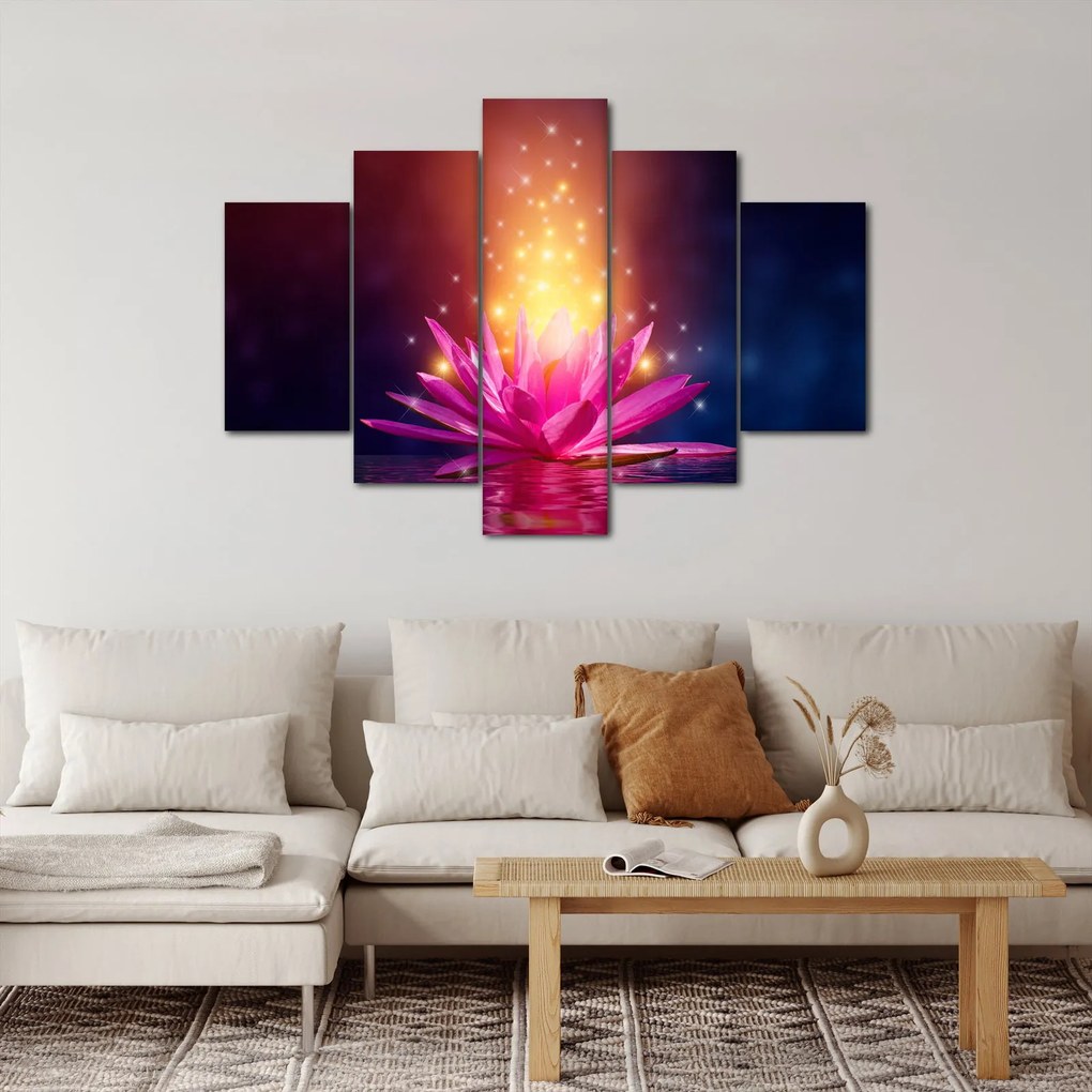 Obraz lekna na vode (150x105 cm)