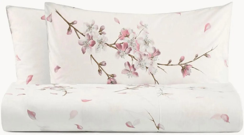 Posteľná bielizeň z bavlneného perkálu Fiori
