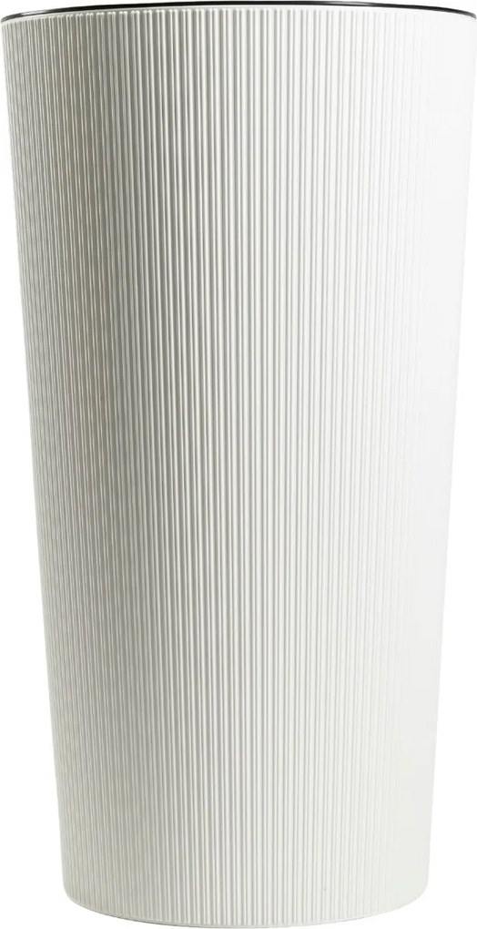 PLASTOVÝ KVETINÁČ URBANIKA ECO 75X41 CM BIELA