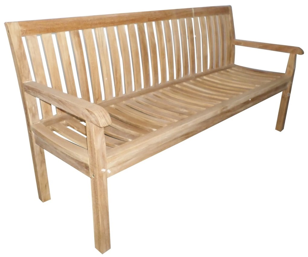 Kingsbury záhradná lavica teak 180 cm