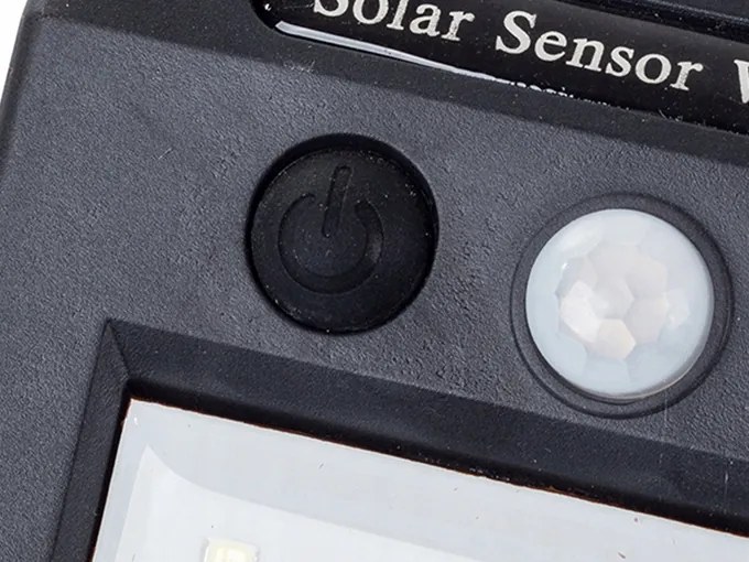 Verk 01390 Nástenné solárne svietidlo s pohybovým senzorom - 30 LED