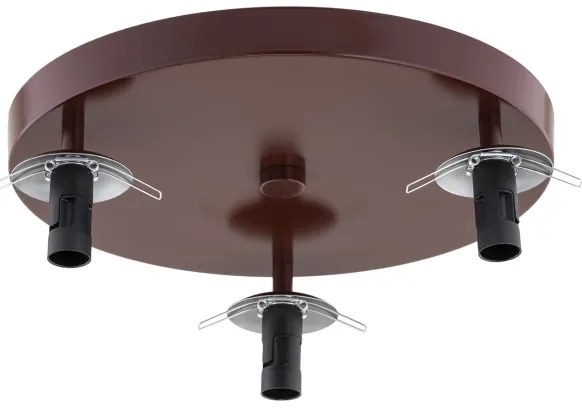 Argon 6292 - Stropné svietidlo FABIO 3xE14/7W/230V alabaster hnedá