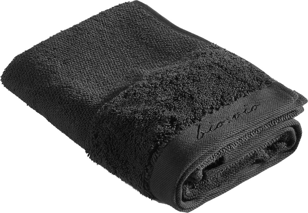XXXLutz UTERÁK NA RUKY, 50/100 cm, čierna Bio:Vio - Kúpeľňový textil - 004417004126