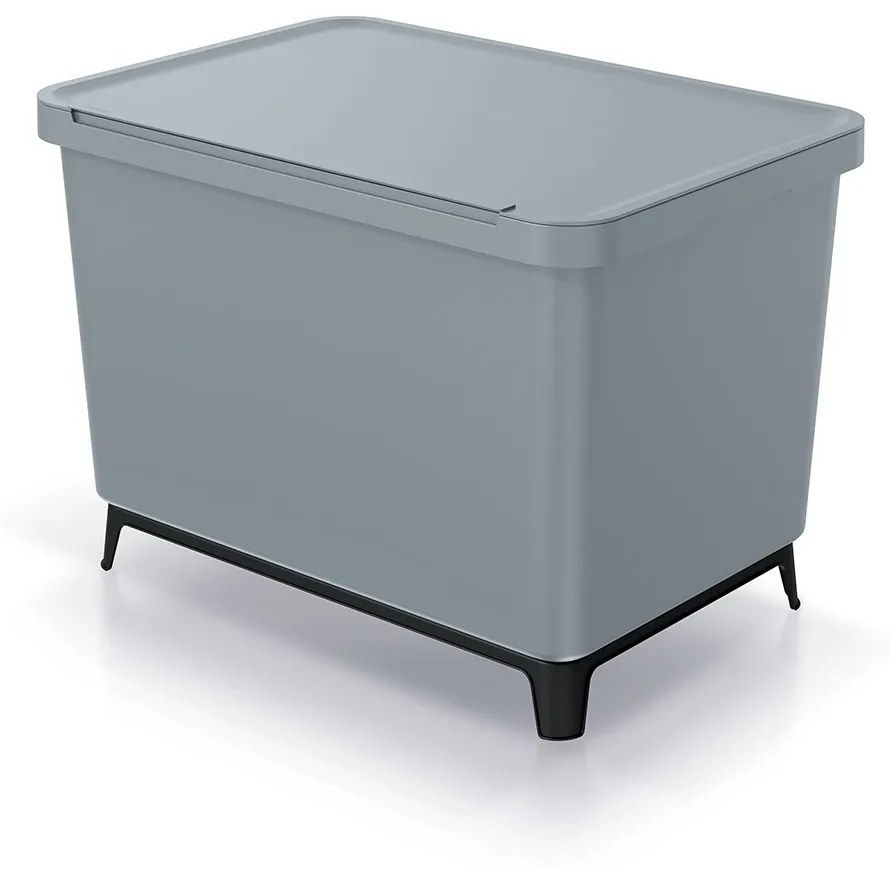 Odpadkový kôš, 2 x 23 l, sivá