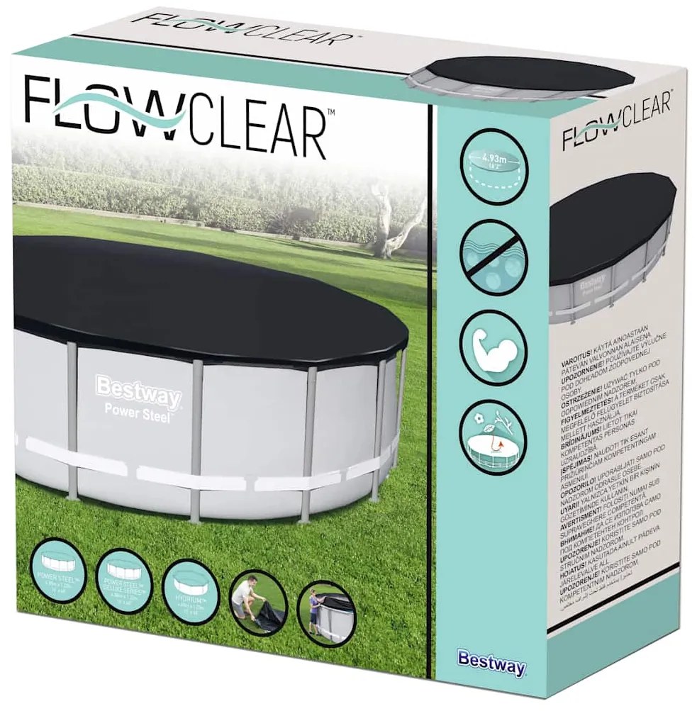 Bestway Bazénová plachta Flowclear 488 cm