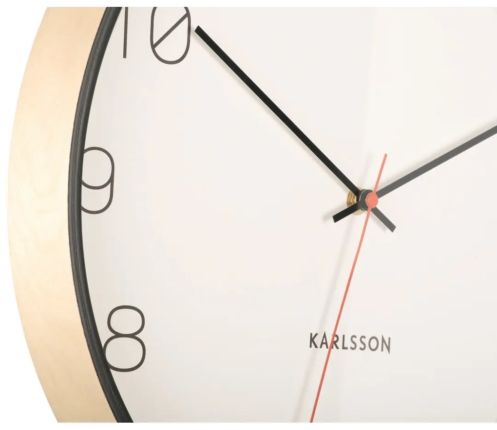 Karlsson 5926BK dizajnové nástenné hodiny 40 cm