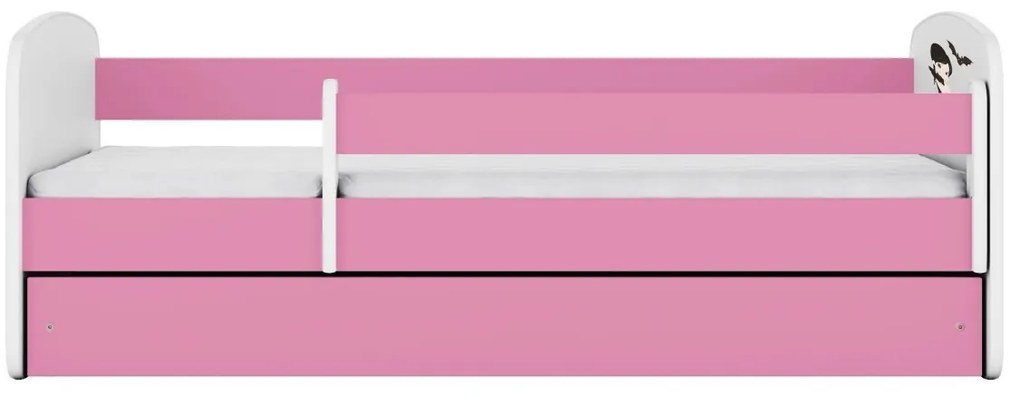 Detská posteľ Babydreams temná princezná ružová