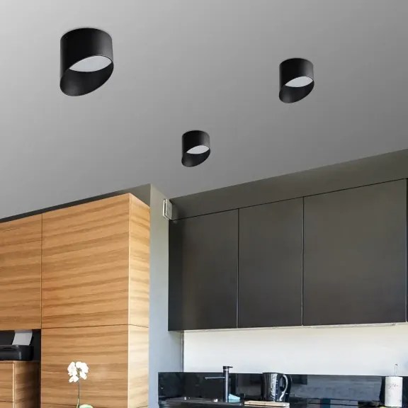 LED bodové svetlo Momo 12 čierne
