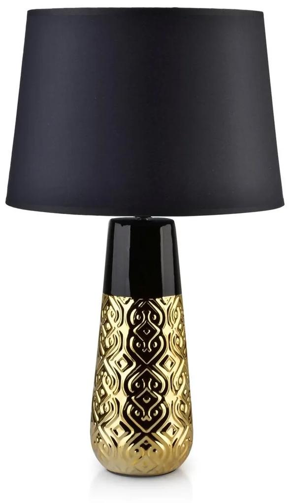 DekorStyle Nočná lampa Luna Orient Gold | BIANO