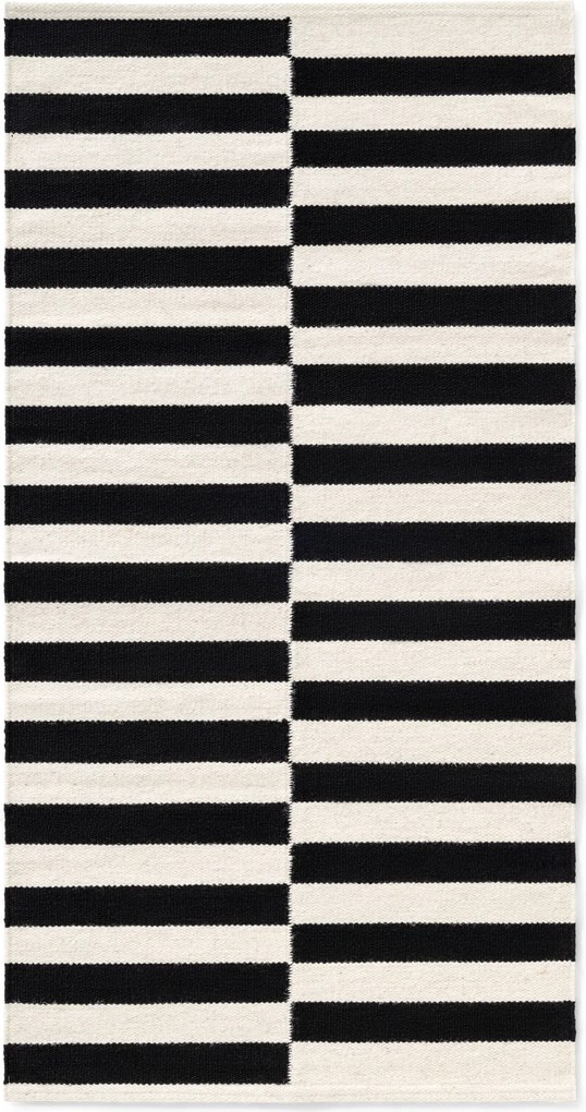 Kusový koberec Donna 106207 Black White, 160x230, čiernobiela, obývacia izba, Hanse Home