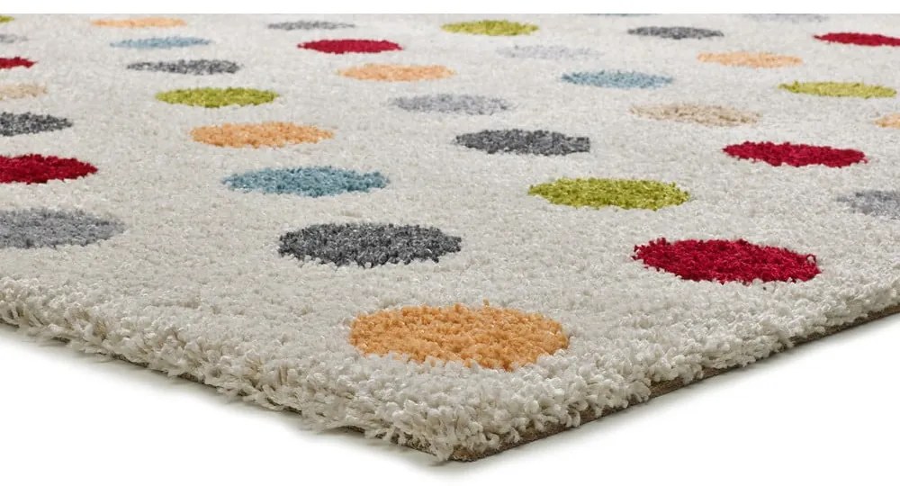 Krémovobiely koberec 160x230 cm Norge Dots – Universal