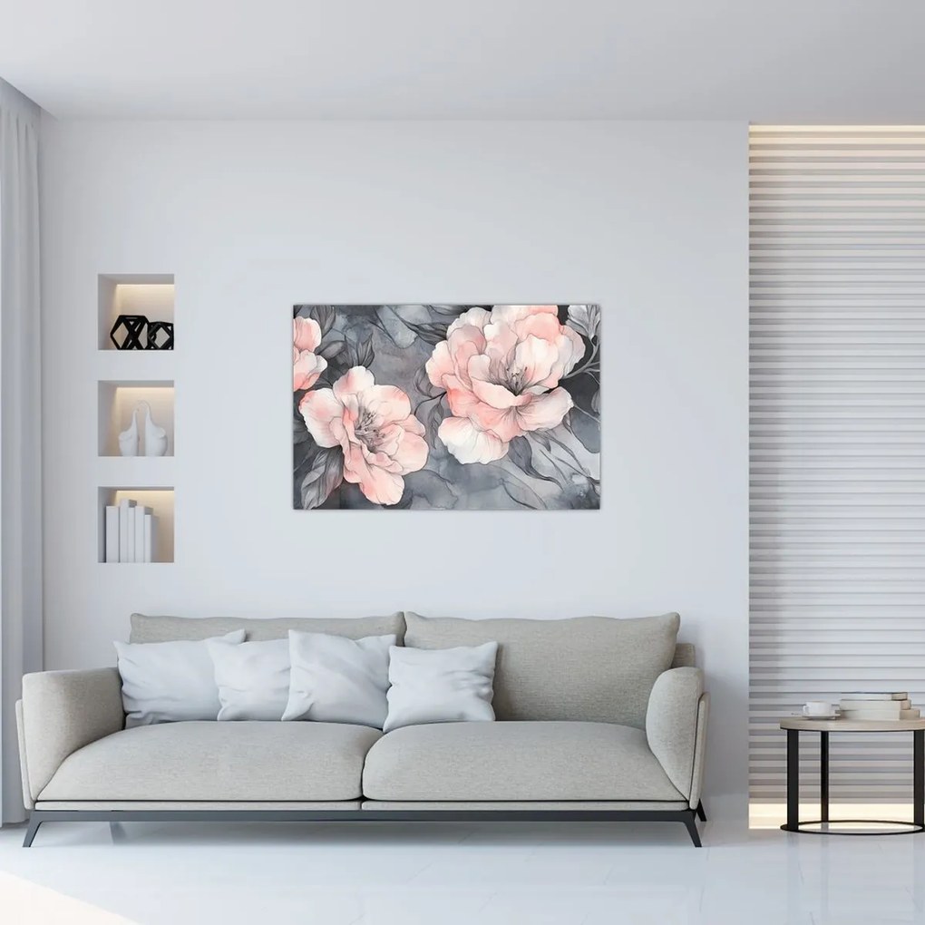 Obraz - Séria kvetov (90x60 cm)
