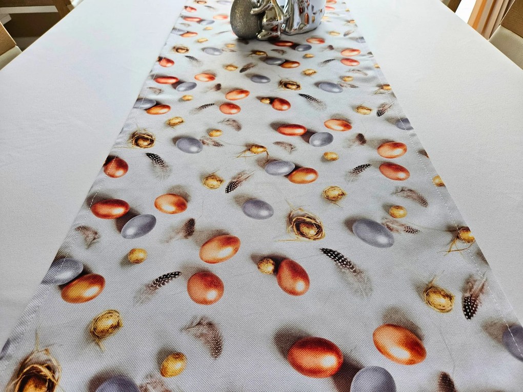 Dekorstudio Veľkonočný behúň s potlačou - Vzor 7 Rozmer behúňa (šírka x dĺžka): 40x110cm