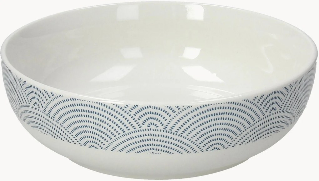 Porcelánové hlboké taniere Orientale, 6 ks