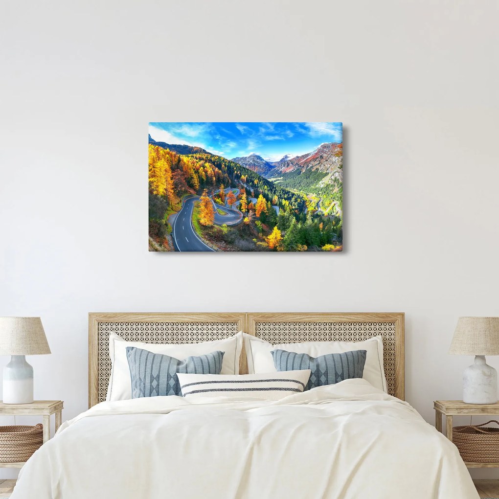 Obraz - Malojský priesmyk (90x60 cm)