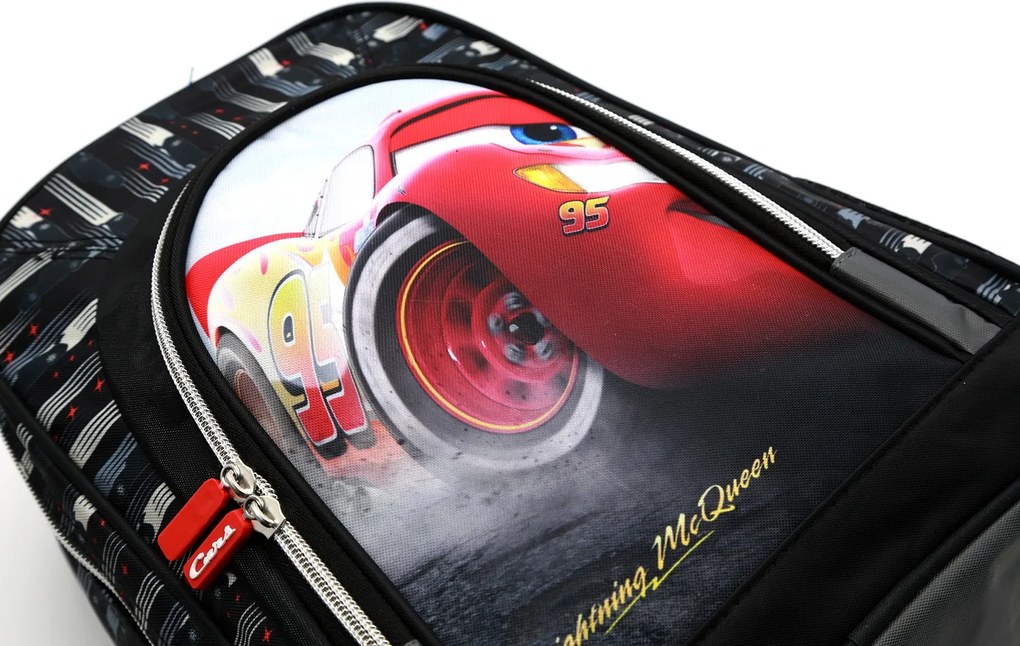 Detský predškolský batoh Autá - Cars - Blesk McQueen - 30 x 27 x 11 cm