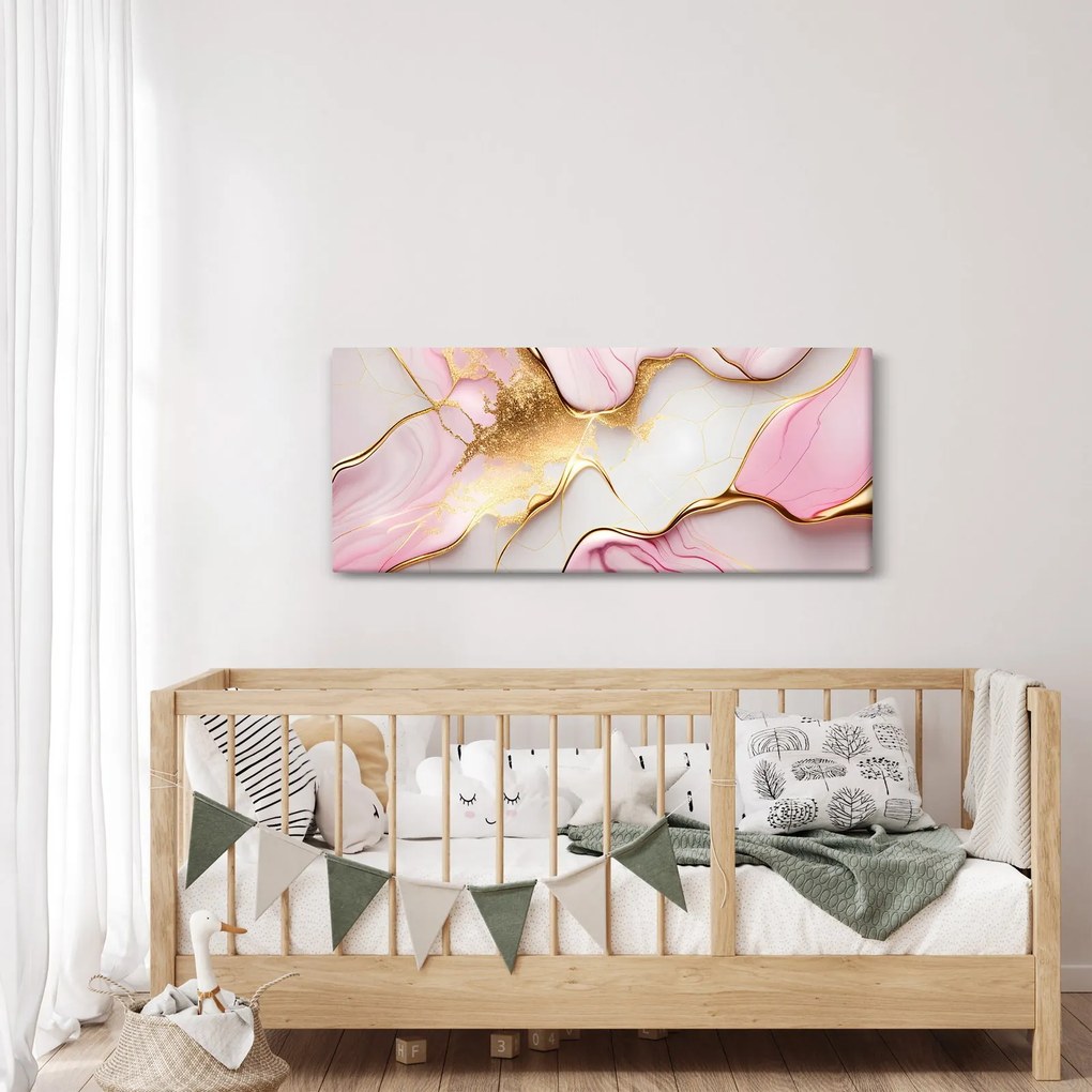 Obraz - Mramorový design (120x50 cm)