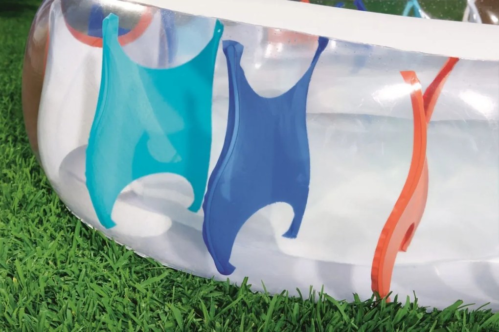 BESTWAY DETSKÝ NAFUKOVACÍ BAZÉN ELLIPTIC - 54066 - 229 x 152 x 51 cm