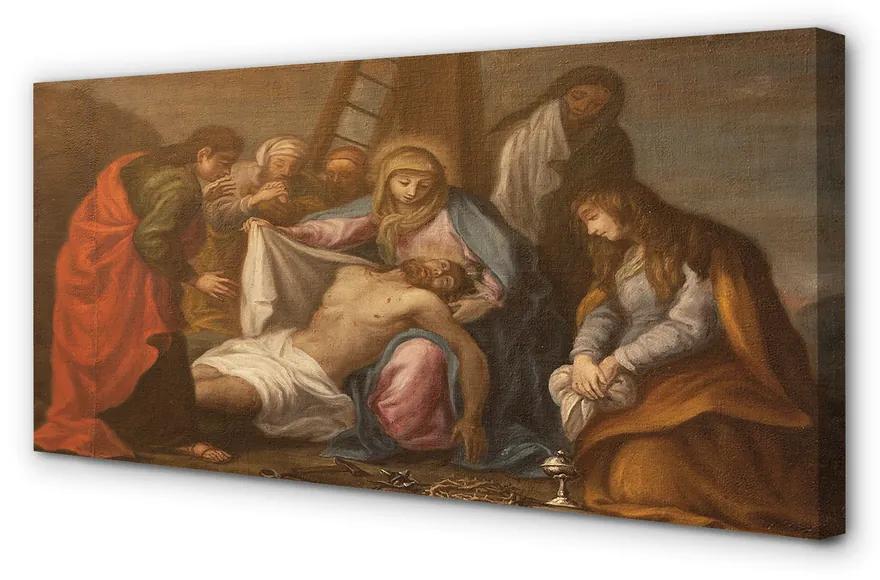 Obraz na plátne Ježiša ukrižovali 100x50 cm