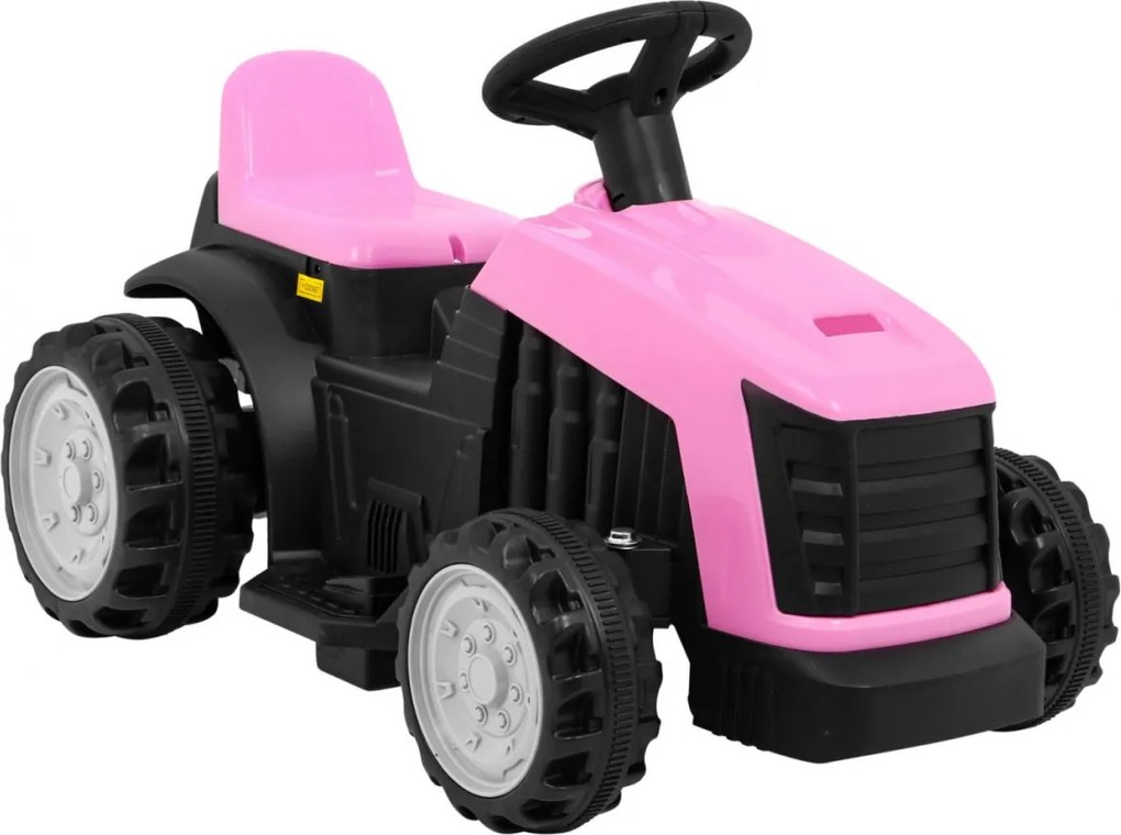 Ramiz Traktor s prívesom ružový