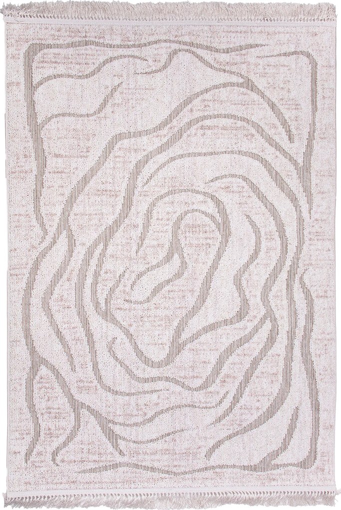 Koberec Benita 097 GREEN/CREAM rozmery koberec: 80x150 cm