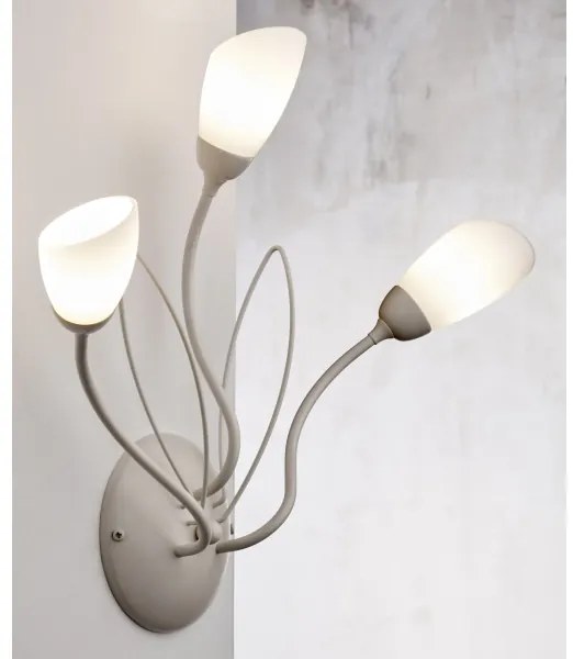 Jupiter 2064 - Nástenné svietidlo GLORIOSA 3xG9/14W/230V krémové