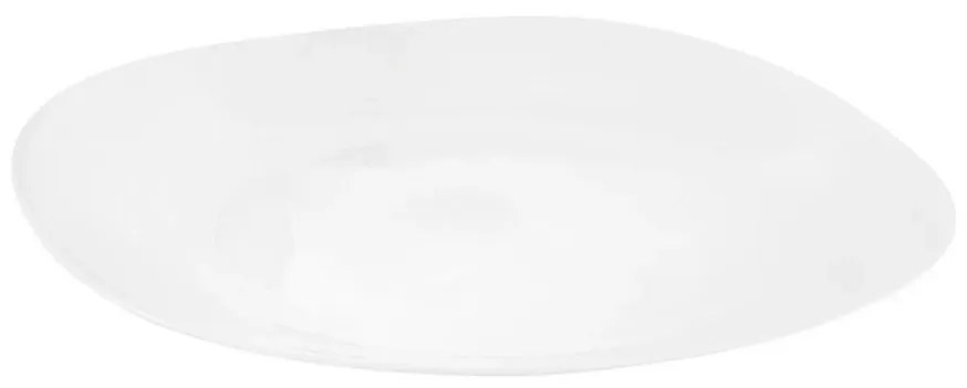 Altom Sada plytkých tanierov z opálového skla White harmony 28 cm, 6 ks