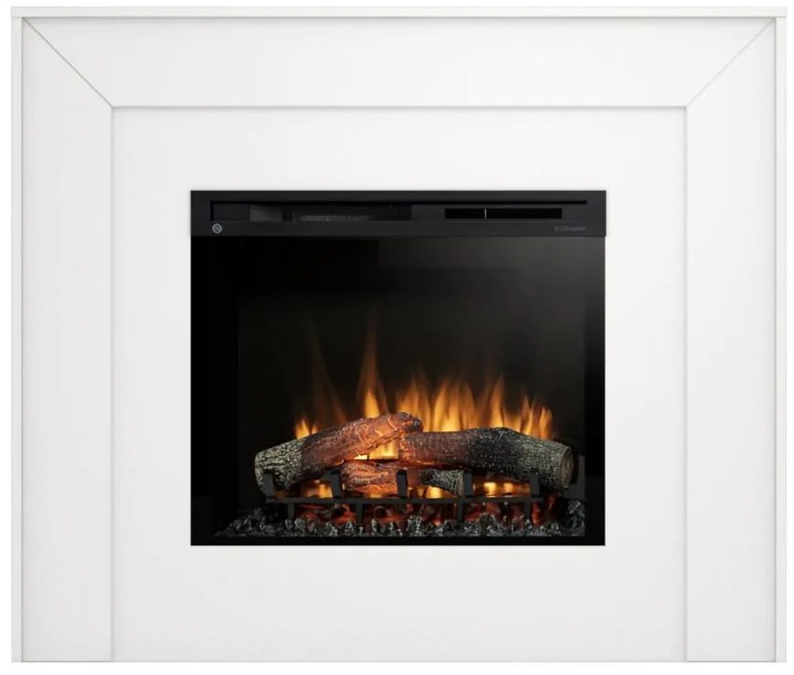 Elektrický krb Zuni 28 biely mat