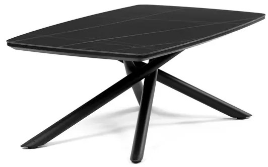 Autronic BONTEC Konferenčný stolík 120x70cm, spekaná keramika, mramor, AHG-X7227 BK Farba: Čierna