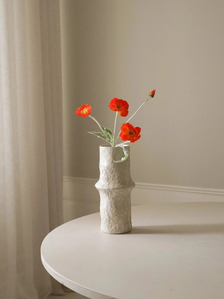 Rastlinná dekorácia Dark Orange Poppy