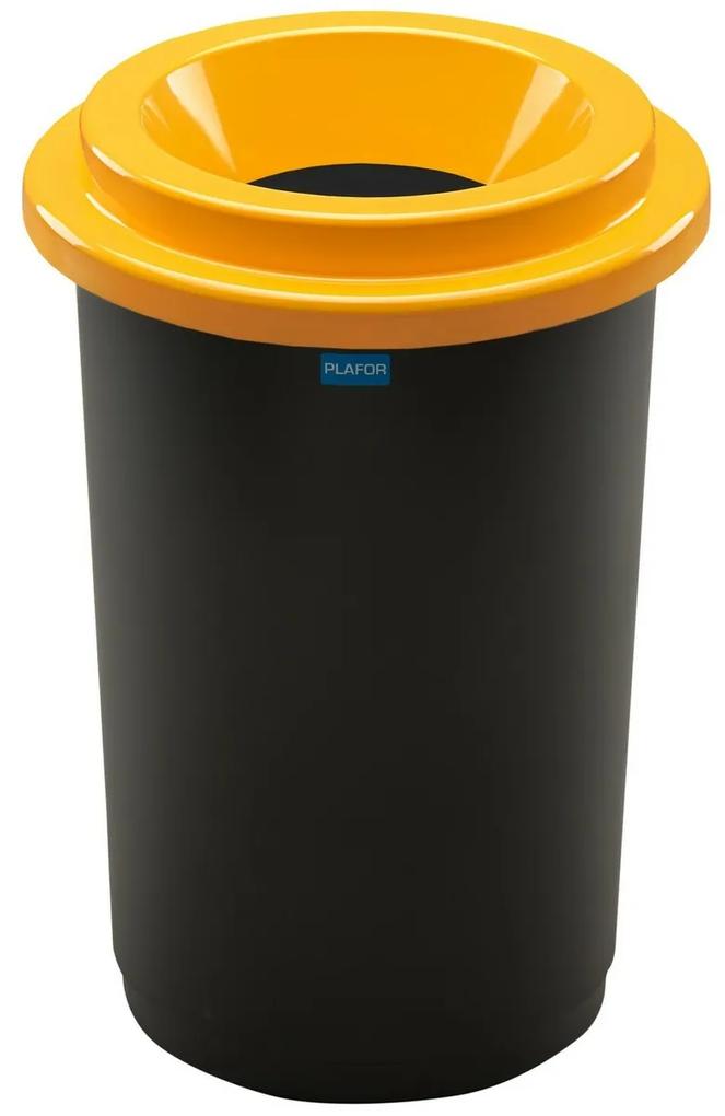Odpadkový kôš na triedený odpad Eco Bin 50 l, žltá