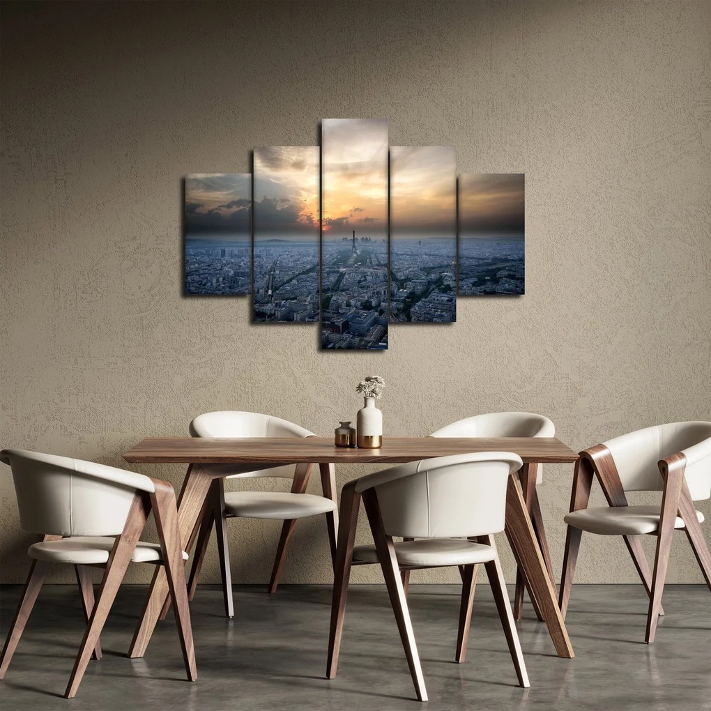 Obraz - Paríž z výšky (150x105 cm)