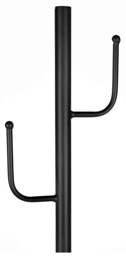 Čierny kovový vešiak ø 29x170 cm Twiggy – White Label