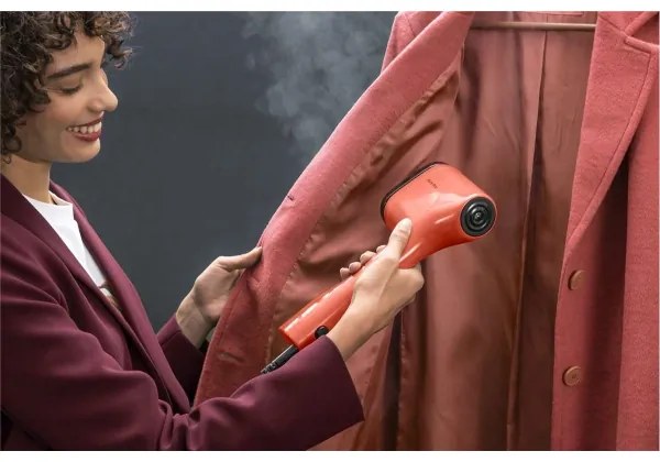 Tefal - Ručný naparovač odevov PURE POP 1300W/230V červená