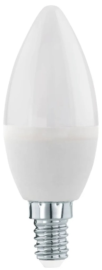 EGLO Stmievateľná LED žiarovka, E14, C37, 5,5 W, 470lm, 3000K, teplá biela