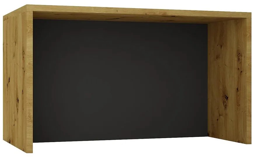 Kuchynský ostrovček 1474 dub artisan + grafit