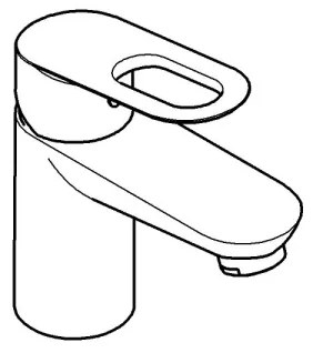 GROHE 32857000 - Stojanový ventil BAULOOP DN 15 lesklý chróm